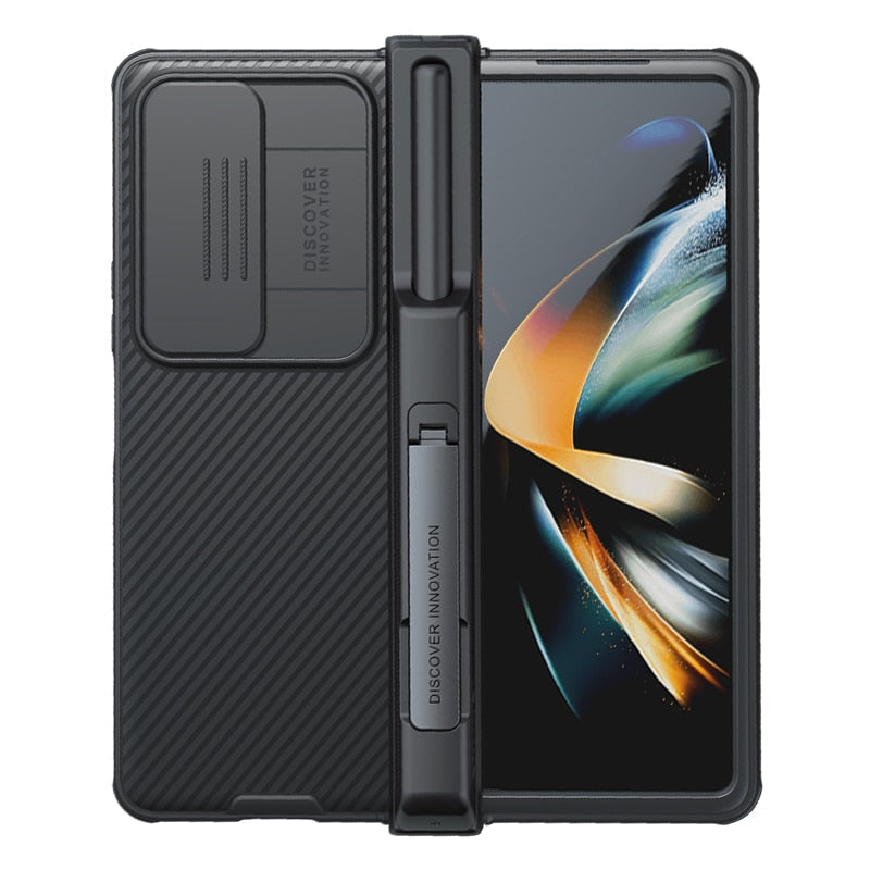 Nillkin CamShield Pro Case for Samsung Galaxy Z Fold 4 - Premium Mobile Phone Cases from Nillkin - Just $38.00! Shop now at Dressmycell.com Nillkin CamShield Pro Case for Samsung Galaxy Z Fold 4 - Premium Mobile Phone Cases from Nillkin - Just $38.00! Shop now at Dressmycell.com